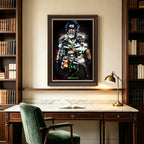 Bobby Wagner Celebrity Sports Art Poster School Dining Room Decoration 9 Canvas Wall Art Poster Decor Gift