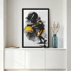 Ben Roethlisberger Art Sports Decorative Poster School Dormitory 4 Canvas Wall Art Poster Decor Gift