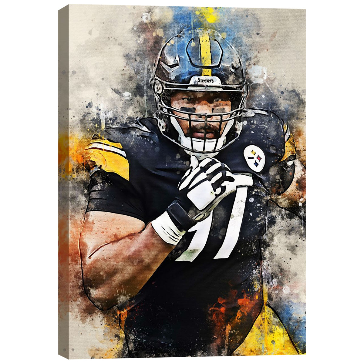 Cameron Heyward Celebrity Sports Art Poster School Dining Room Decoration 7 Canvas Wall Art Poster Decor Gift