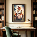Chris Hogan Art Sports Decorative Poster School Dormitory 9 Canvas Wall Art Poster Decor Gift