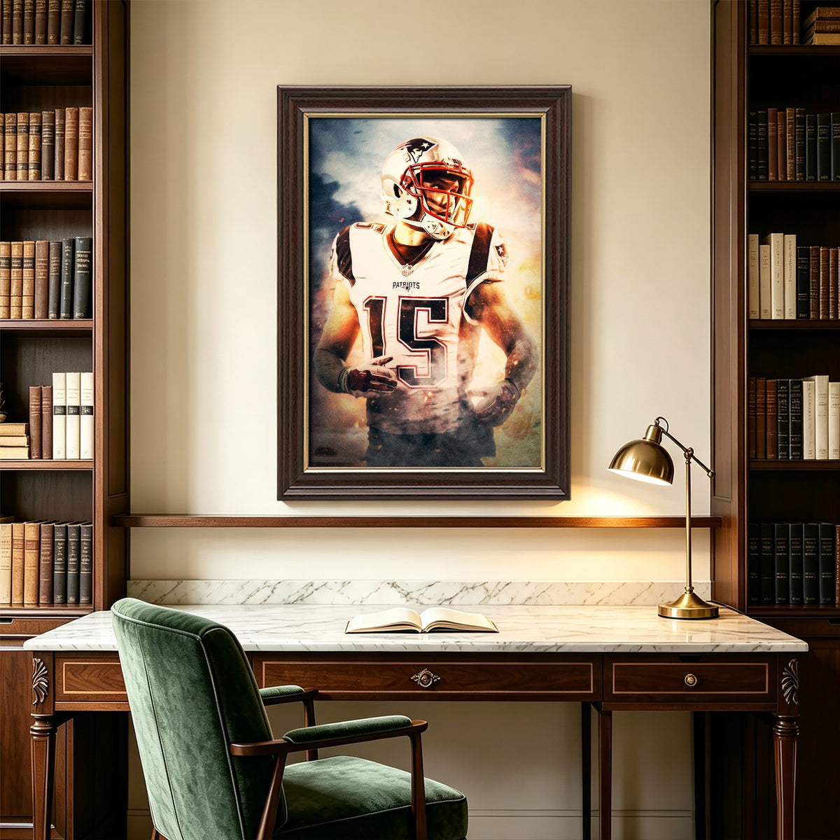 Chris Hogan Art Sports Decorative Poster School Dormitory 9 Canvas Wall Art Poster Decor Gift