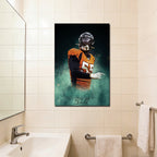 Bradley Chubb Celebrity Sports Art Poster School Dining Room Decoration 9 Canvas Wall Art Poster Decor Gift