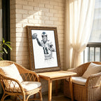 Carson Wentz Art Sports Decorative Poster School Dormitory 9 Canvas Wall Art Poster Decor Gift