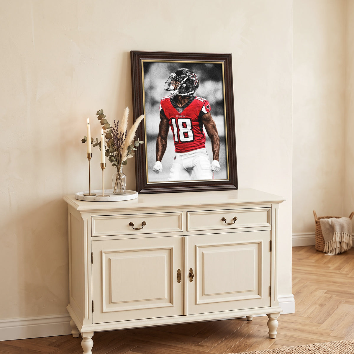 Calvin Ridley Art Sports Decorative Poster School Dormitory 9 Canvas Wall Art Poster Decor Gift