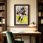 Brian Dawkins Art Poster 2 Canvas Wall Art Poster Decor Gift