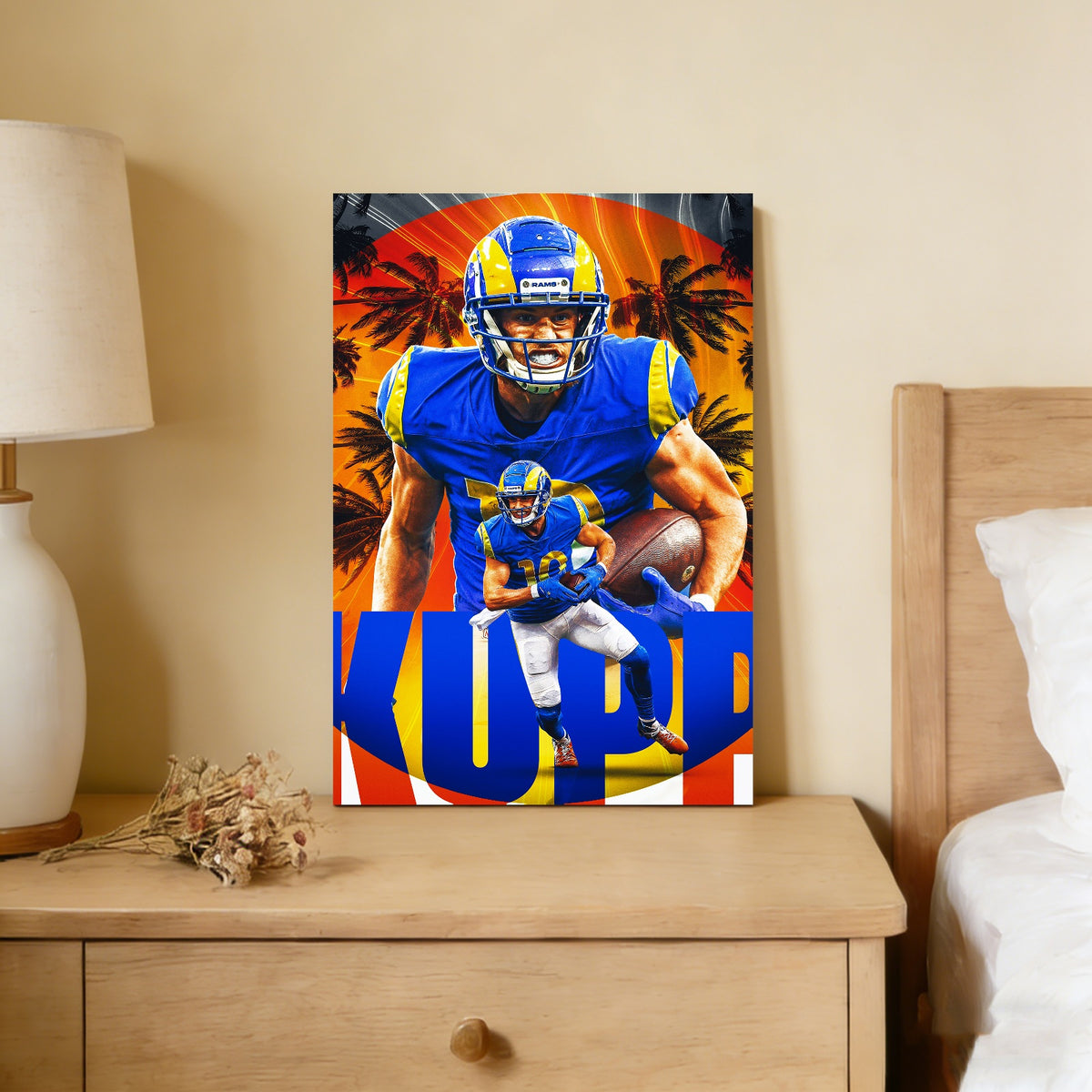 Cooper Kupp Sports Decoration Poster 1 Canvas Wall Art Poster Decor Gift