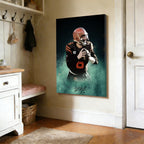 Baker Mayfield Celebrity Sports Art Poster School Dining Room Decoration 11 Canvas Wall Art Poster Decor Gift