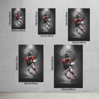 Calvin Ridley Art Sports Decorative Poster School Dormitory 6 Canvas Wall Art Poster Decor Gift