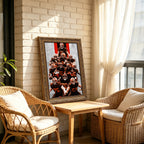 Baker Mayfield Sports Celebrity Art Deco Poster 9 Canvas Wall Art Poster Decor Gift