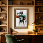 Brian Dawkins Art Poster 3 Canvas Wall Art Poster Decor Gift