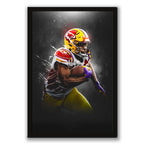 Clyde Edwards Helaire Art Sports Decorative Poster School Dormitory 3 Canvas Wall Art Poster Decor Gift