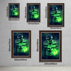Chris Carson Art Sports Decorative Poster School Dormitory 3 Canvas Wall Art Poster Decor Gift