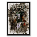 Brian Dawkins Art Poster 8 Canvas Wall Art Poster Decor Gift