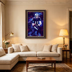 Carson Wentz Sports Celebrity Art Deco Poster 3 Canvas Wall Art Poster Decor Gift