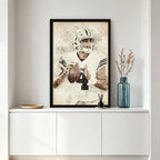 Dak Prescott Sports Celebrity Art Deco Poster 4 Canvas Wall Art Poster Decor Gift