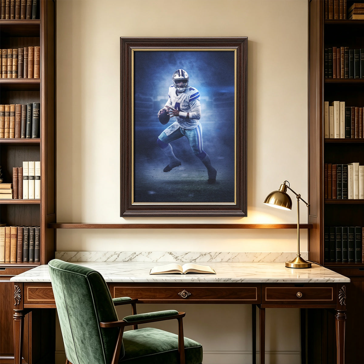Dak Prescott 1Art Sports Decorative Poster School Dormitory 1 Canvas Wall Art Poster Decor Gift