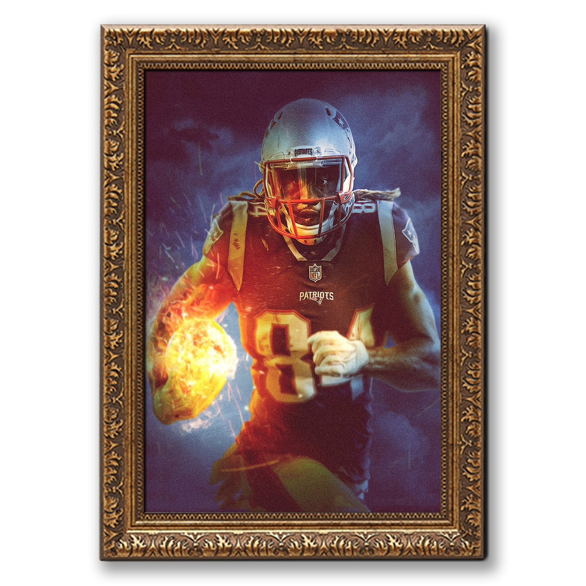Cordarrelle Patterson Art Sports Decorative Poster School Dormitory 6 Canvas Wall Art Poster Decor Gift