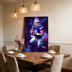Dak Prescott Sports Celebrity Art Deco Poster 3 Canvas Wall Art Poster Decor Gift