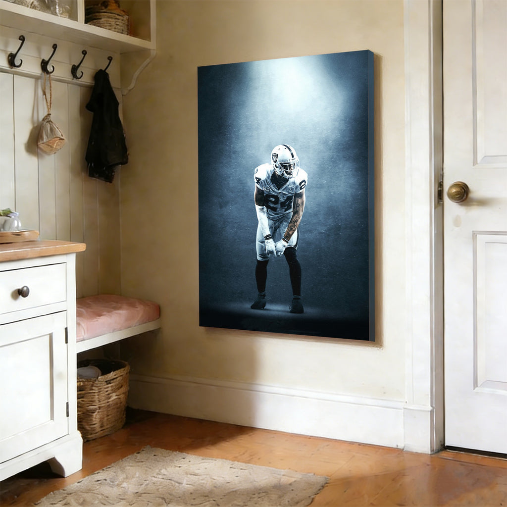 Charles Woodson Art Sports Decorative Poster School Dormitory 7 Canvas Wall Art Poster Decor Gift