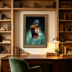 Bradley Chubb Celebrity Sports Art Poster School Dining Room Decoration 9 Canvas Wall Art Poster Decor Gift
