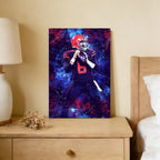 Baker Mayfield Sports Celebrity Art Deco Poster 2 Canvas Wall Art Poster Decor Gift