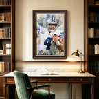 Dak Prescott Celebrity Sports Art Poster School Dining Room Decoration 0 Canvas Wall Art Poster Decor Gift