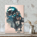 Carson Wentz Art Sports Decorative Poster School Dormitory 3 Canvas Wall Art Poster Decor Gift