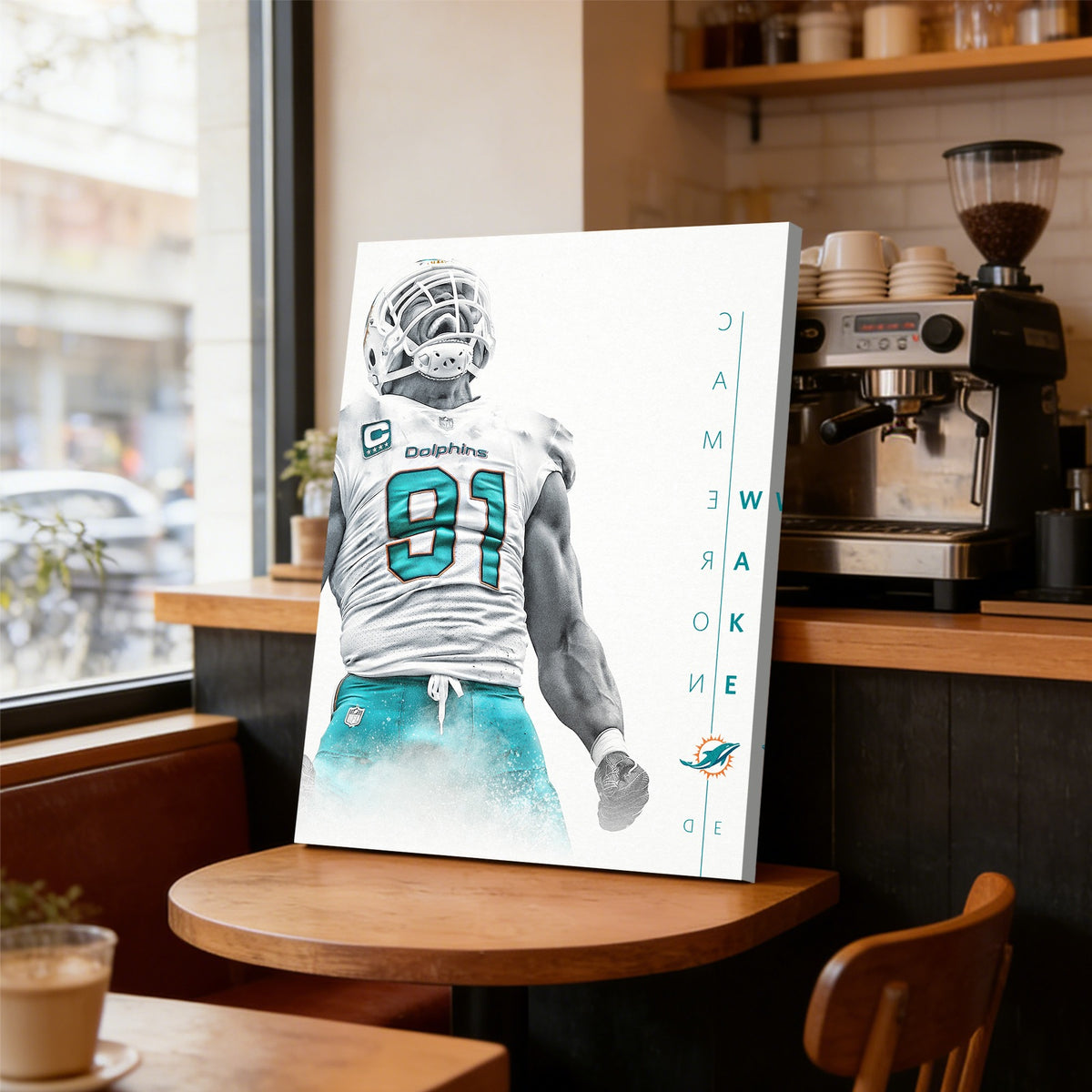 Cameron Wake Celebrity Sports Art Poster School Dining Room Decoration 0 Canvas Wall Art Poster Decor Gift