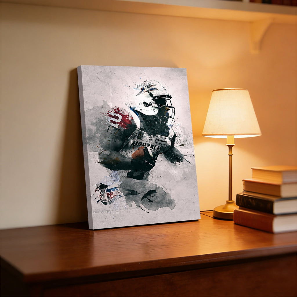Brandon Whitaker Art Sports Decorative Poster School Dormitory 4 Canvas Wall Art Poster Decor Gift