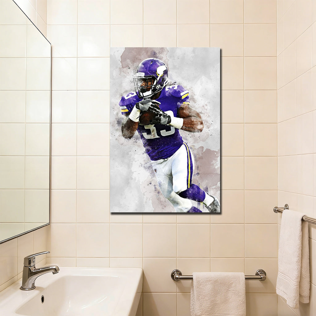 Dalvin Cook Celebrity Sports Art Poster School Dining Room Decoration 3 Canvas Wall Art Poster Decor Gift