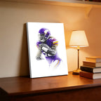 Dalvin Cook Art Sports Decorative Poster School Dormitory 9 Canvas Wall Art Poster Decor Gift