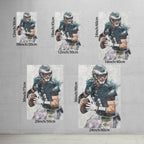 Carson Wentz Celebrity Sports Art Poster School Dining Room Decoration 8 Canvas Wall Art Poster Decor Gift