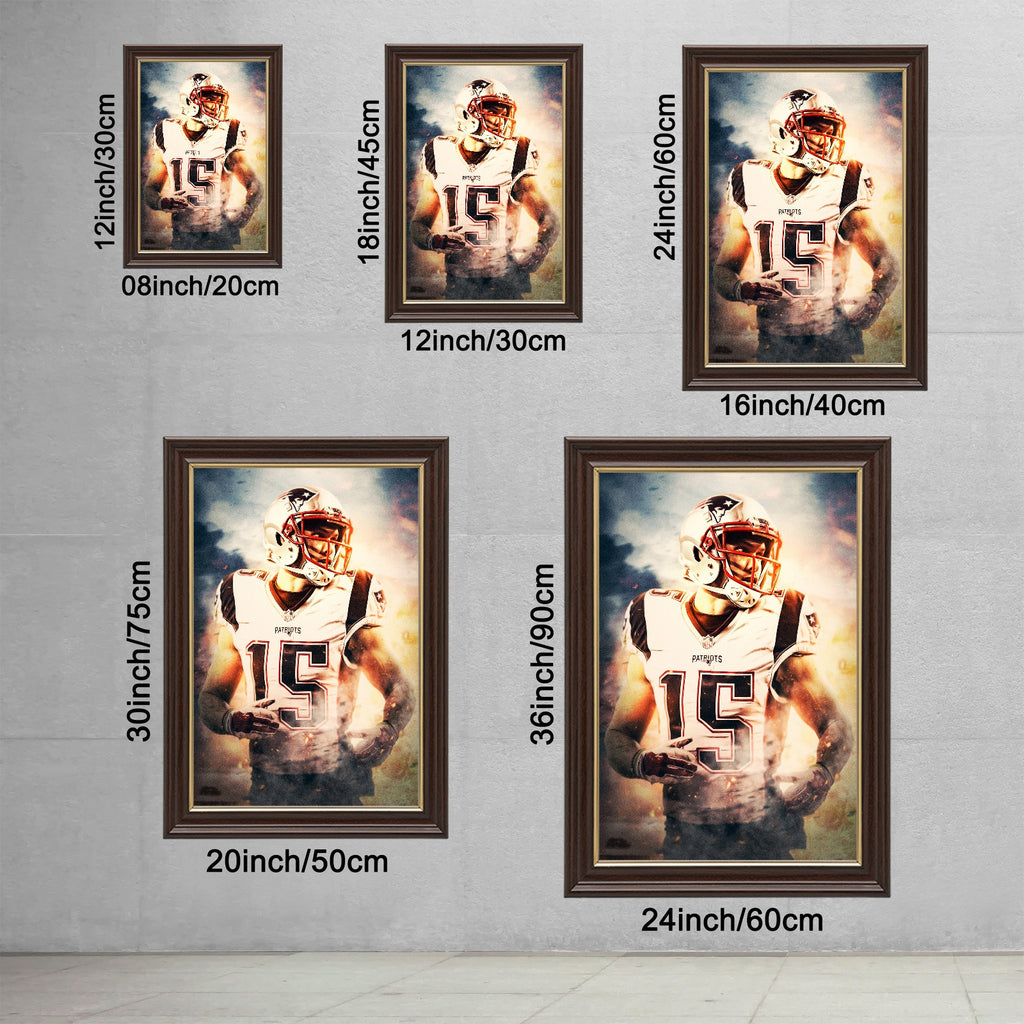 Chris Hogan Art Sports Decorative Poster School Dormitory 9 Canvas Wall Art Poster Decor Gift