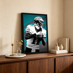 Carson Wentz Celebrity Sports Art Poster School Dining Room Decoration 1 Canvas Wall Art Poster Decor Gift