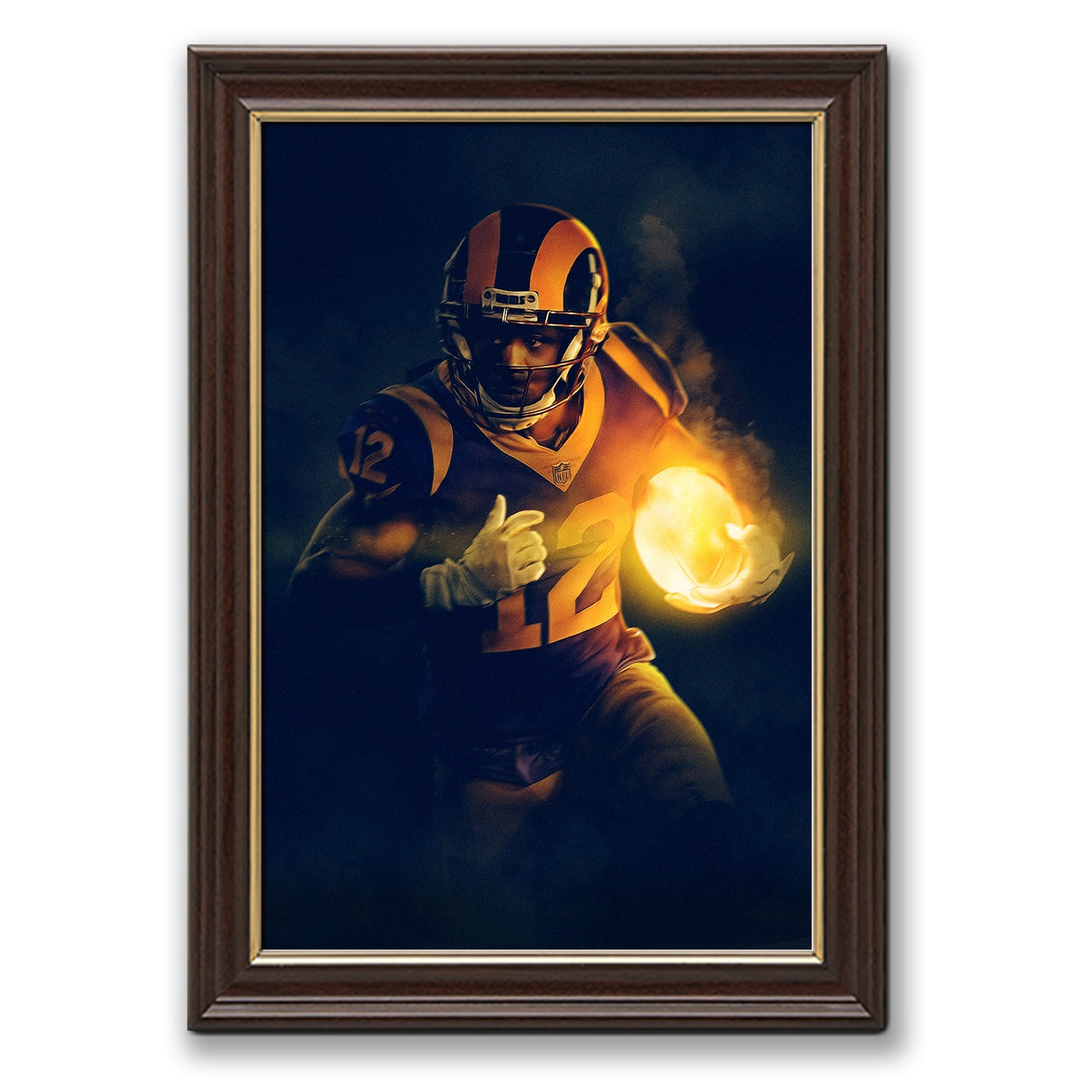 Brandin Cooks Art Sports Decorative Poster School Dormitory 0 Canvas Wall Art Poster Decor Gift