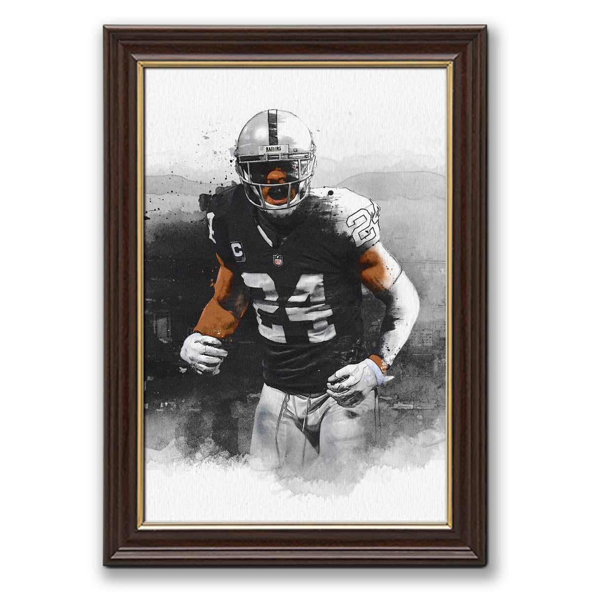 Charles Woodson Art Sports Decorative Poster School Dormitory 2 Canvas Wall Art Poster Decor Gift