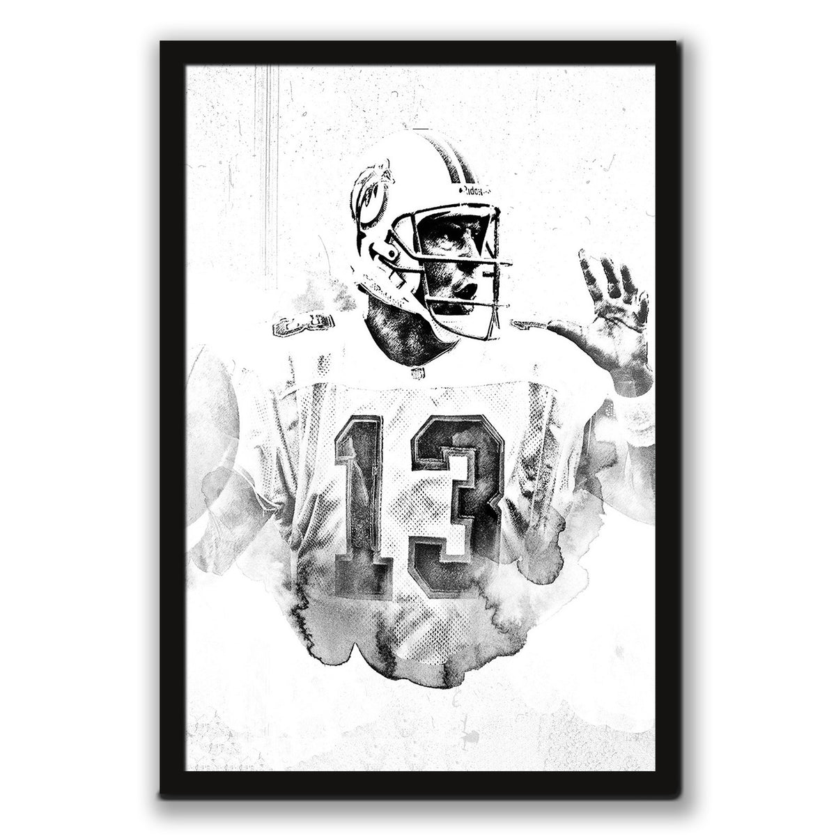 Dan Marino Art Sports Decorative Poster School Dormitory 2 Canvas Wall Art Poster Decor Gift