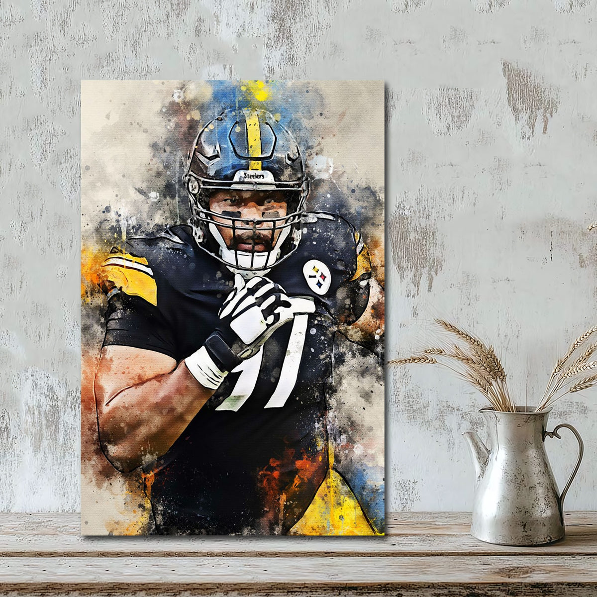 Cameron Heyward Celebrity Sports Art Poster School Dining Room Decoration 7 Canvas Wall Art Poster Decor Gift