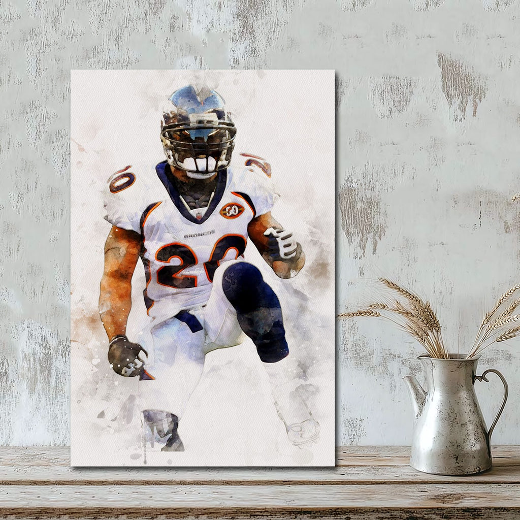Brian Dawkins Art Poster 7 Canvas Wall Art Poster Decor Gift