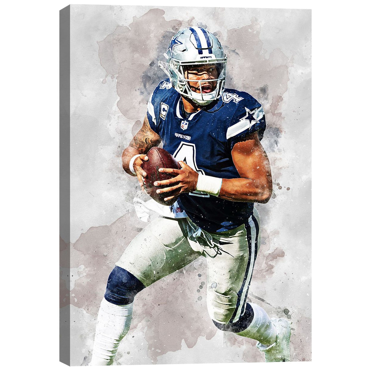 Dak Prescott 1Celebrity Sports Art Poster School Dining Room Decoration 0 Canvas Wall Art Poster Decor Gift
