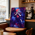 Baker Mayfield Sports Celebrity Art Deco Poster 2 Canvas Wall Art Poster Decor Gift