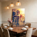 Chris Harris Art Sports Decorative Poster School Dormitory 5 Canvas Wall Art Poster Decor Gift