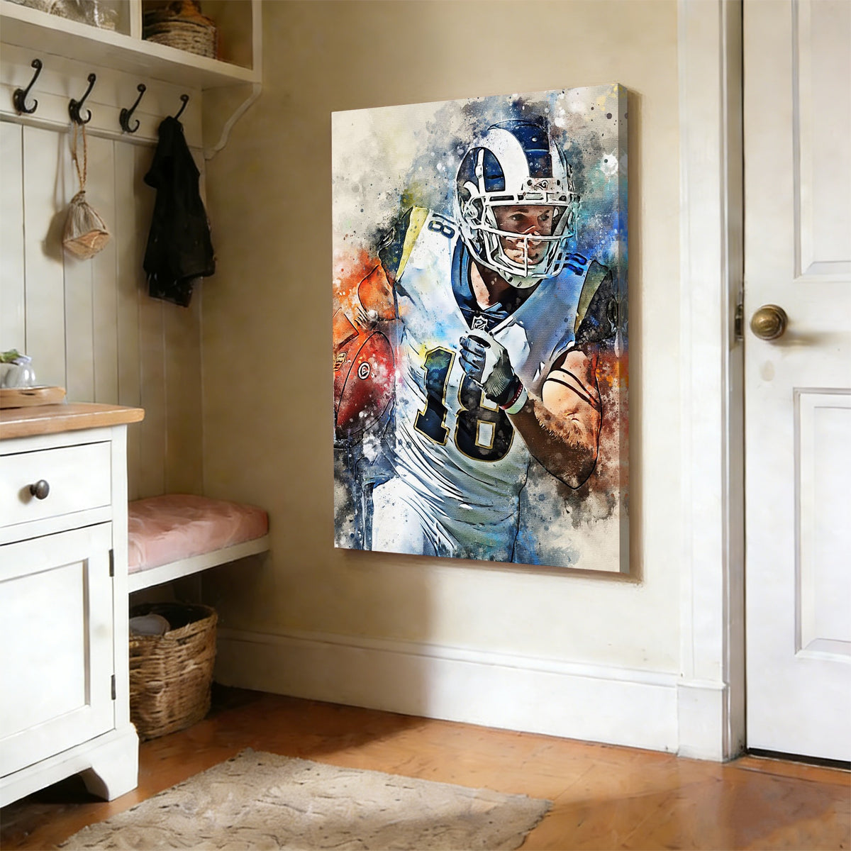 Cooper Kupp Celebrity Sports Art Poster School Dining Room Decoration 8 Canvas Wall Art Poster Decor Gift