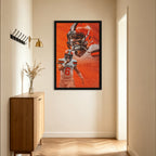Baker Mayfield Sports Celebrity Art Deco Poster 7 Canvas Wall Art Poster Decor Gift