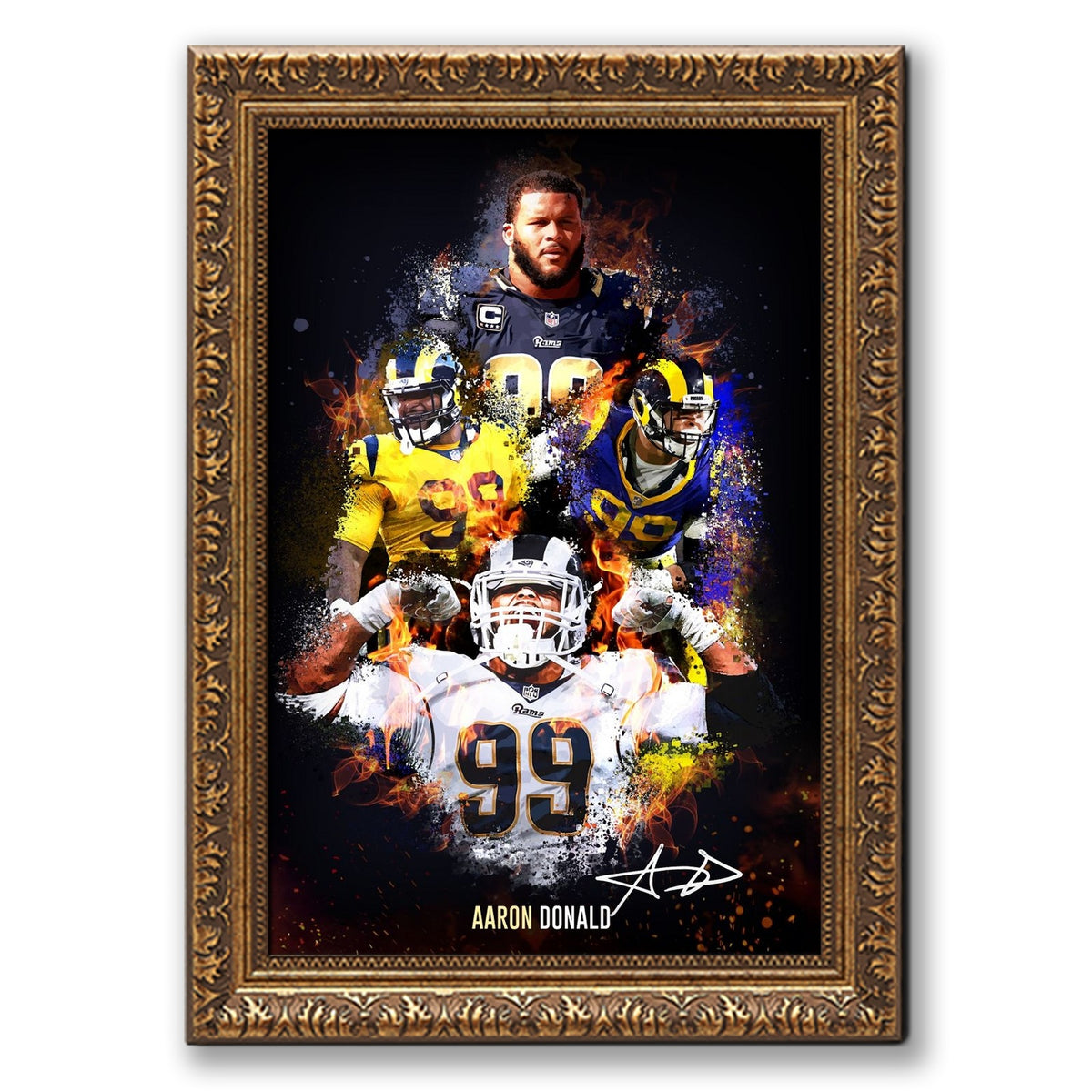 Bobby Wagner Celebrity Sports Art Poster School Dining Room Decoration 2 Canvas Wall Art Poster Decor Gift