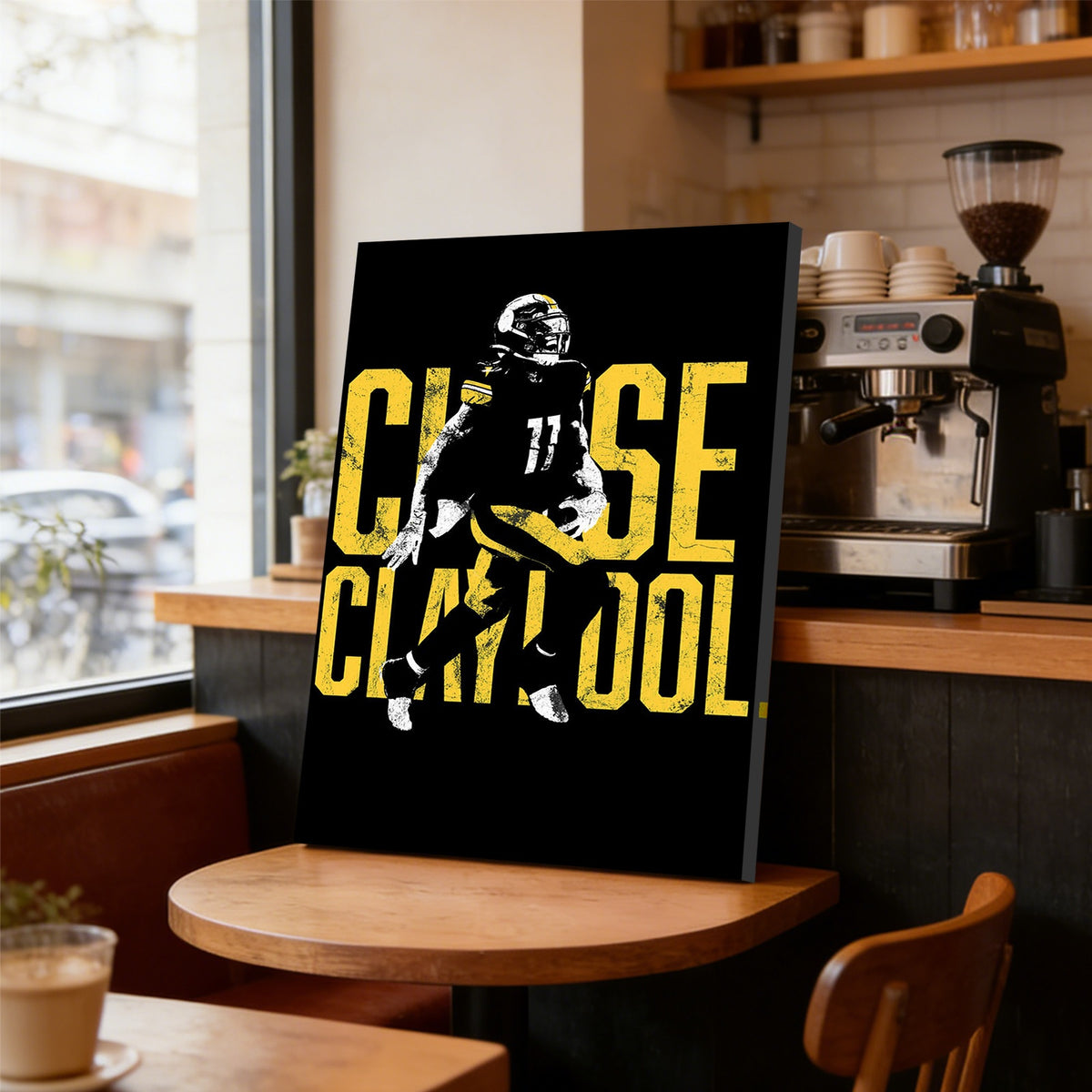 Chase Claypool Sports Celebrity Art Deco Poster 2 Canvas Wall Art Poster Decor Gift