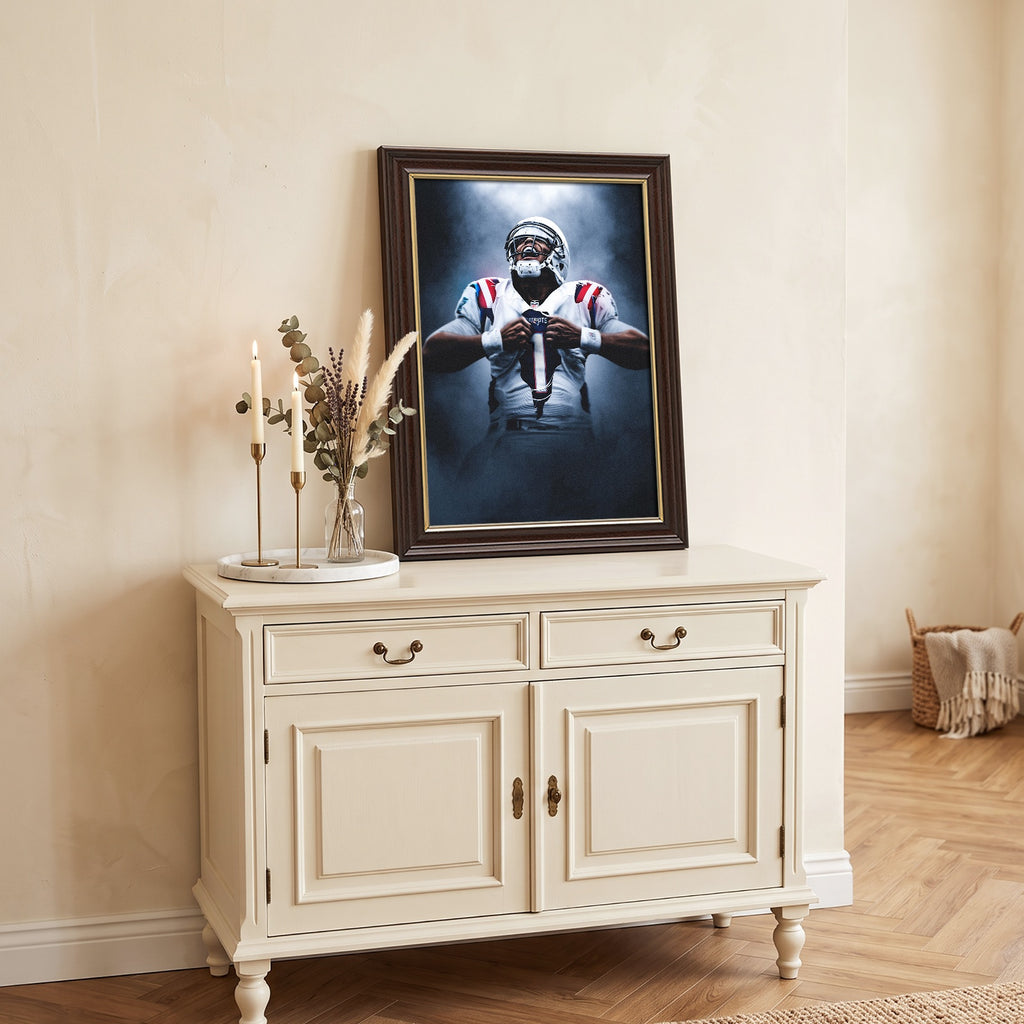Cam Newton Art Sports Decorative Poster School Dormitory 7 Canvas Wall Art Poster Decor Gift