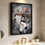 Chad Johnson Celebrity Sports Art Poster School Dining Room Decoration 4 Canvas Wall Art Poster Decor Gift