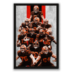 Baker Mayfield Sports Celebrity Art Deco Poster 9 Canvas Wall Art Poster Decor Gift