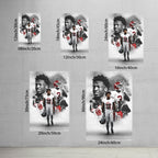 Calvin Ridley Art Sports Decorative Poster School Dormitory 8 Canvas Wall Art Poster Decor Gift